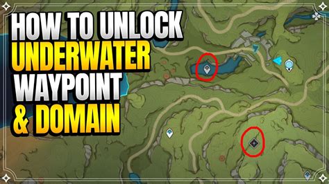 How to unlock the underwater Teleport Waypoint in Sumeru in。